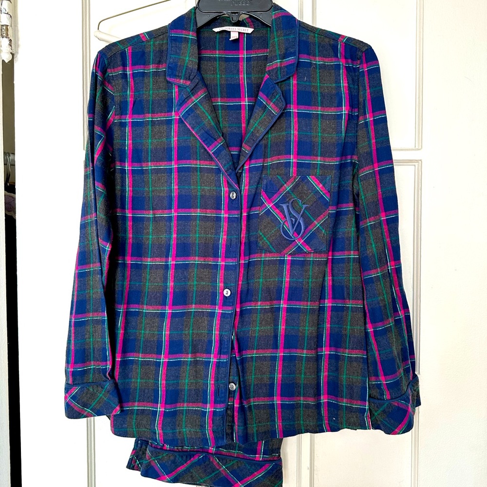 Victoria’s Secret flannel pajama set